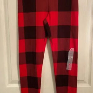 Womens small plaid pj pants NEW